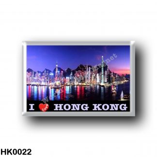 HK0022 Asia - Hong Kong - I Love