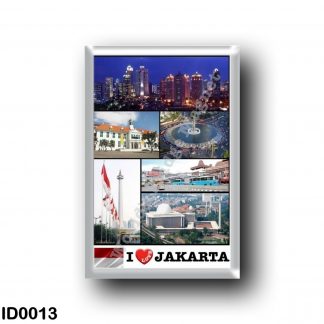 ID0013 Asia - Indonesia - Jakarta - I Love