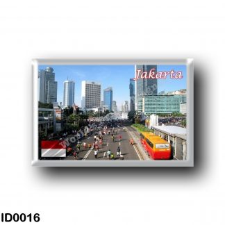 ID0016 Asia - Indonesia - Jakarta Car Free Day