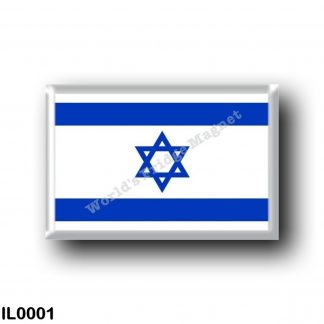 IL0001 Asia - Israel - Flag