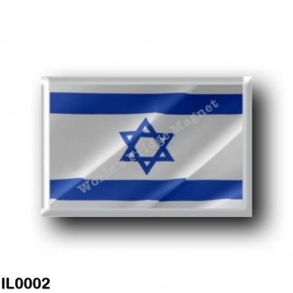 IL0002 Asia - Israel - Flag Waving