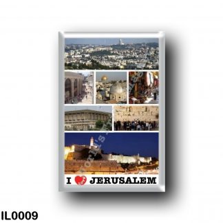 IL0009 Asia - Israel - Jerusalem - I Love