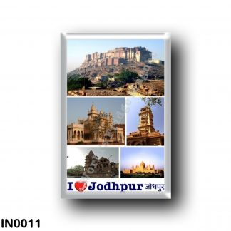 IN0011 Asia - India - Jodhpur - I Love
