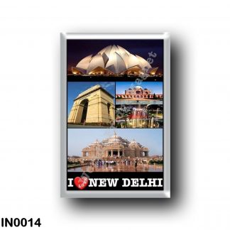 IN0014 Asia - India - New Delhi - I Love