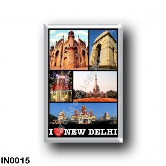 IN0015 Asia - India - New Delhi - I Love