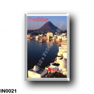 IN0021 Asia - India - Pushkar - Lake
