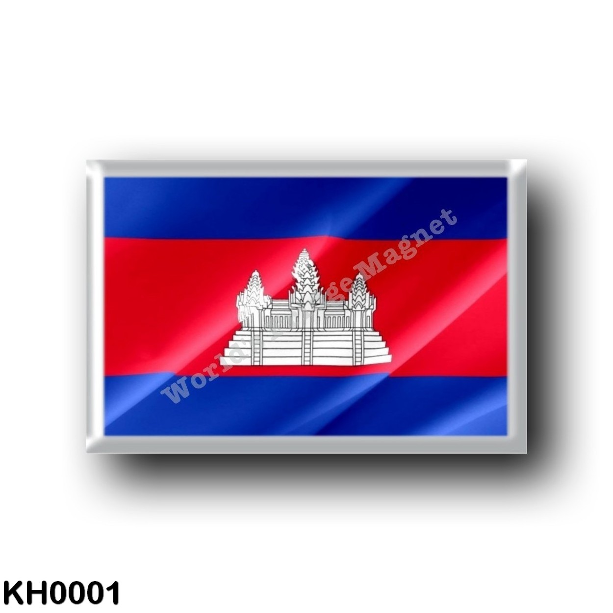 KH Flag Waving Cambodia World s Fridge