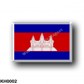 KH0002 Asia - Cambodia - Flag