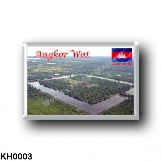 KH0003 Asia - Cambodia - Angkor Wat - Aerial View