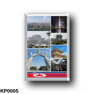 KP0005 Asia - North Korea - Pyongyang - Mosaic