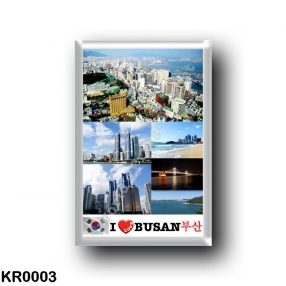 KR0003 Asia - South Korea - Busan - I Love
