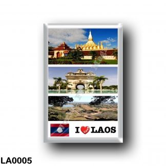 LA0005 Asia - Laos - I Love