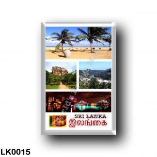 LK0015 Asia - Sri Lanka - Mosaic Sri Lanka