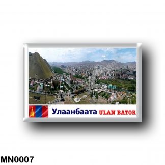 MN0007 Asia - Mongolia - Ulan Bator - Panorama