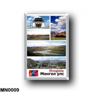 MN0009 Asia - Mongolia - Mosaic