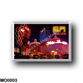 MO0003 Asia - Macau - Casino Lights
