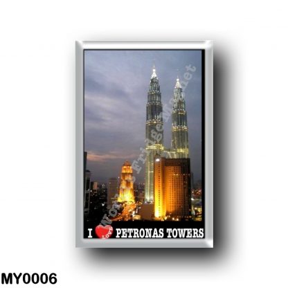 MY0006 Asia - Malaysia - Kuala Lumpur - I Love Petronas Tower