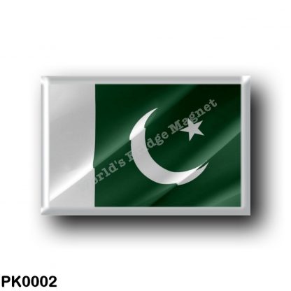 PK0002 Asia - Pakistan - Flag Waving
