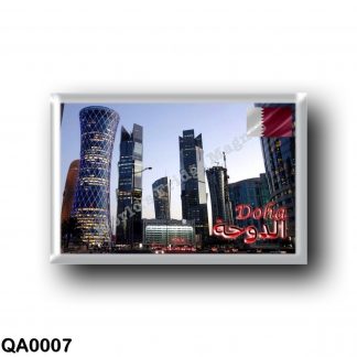 QA0007 Asia - Qatar - Doha - Tornado & Palm Tower