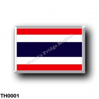 TH0001 Asia - Thailand - Flag