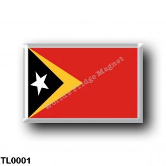 TL0001 Asia - East Timor - Flag
