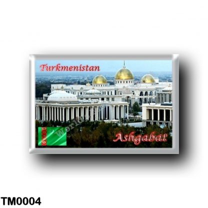 TM0004 Asia - Turkmenistan - Ashgabat - Panorama