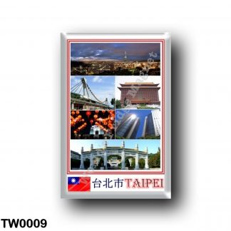 TW0009 Asia - Republic of China - Taiwan - Taipei - Mosaic