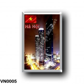 VN0005 Asia - Vietnam - Hanoi - Landmark Tower By Night