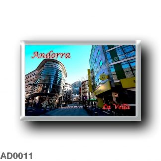AD0011 Europe - Andorra - La Vella - Center