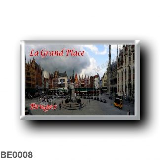 BE0008 Europe - Belgium - Bruges - La Grand-Place