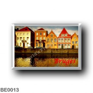 BE0013 Europe - Belgium - Bruges - Le Maisons