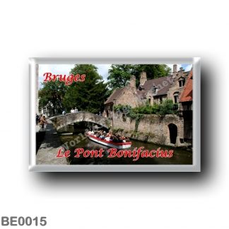 BE0015 Europe - Belgium - Bruges - Le Pont Bonifacius