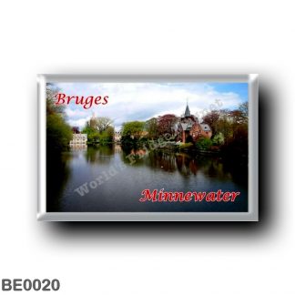 BE0020 Europe - Belgium - Bruges - Minnewaterl