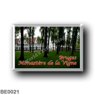 BE0021 Europe - Belgium - Bruges - Monastère de la Vigne