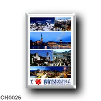 CH0025 Europe - Switzerland - I Love