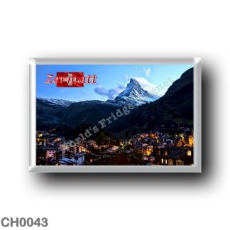 CH0043 Europe - Switzerland - Zermatt - By Night