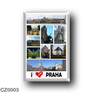 CZ0003 Europe - Czech Republic - Praha - Prague - I Love