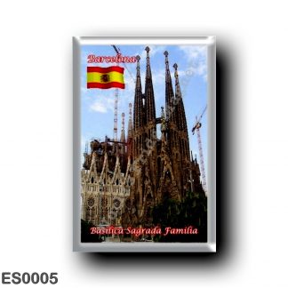 ES0005 Europe - Spain - Barcelona - Basilica Sagrada Familia