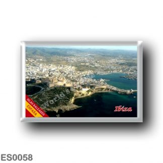 ES0058 Europe - Spain - Balearic Islands - Ibiza - Eivissa - Panorama