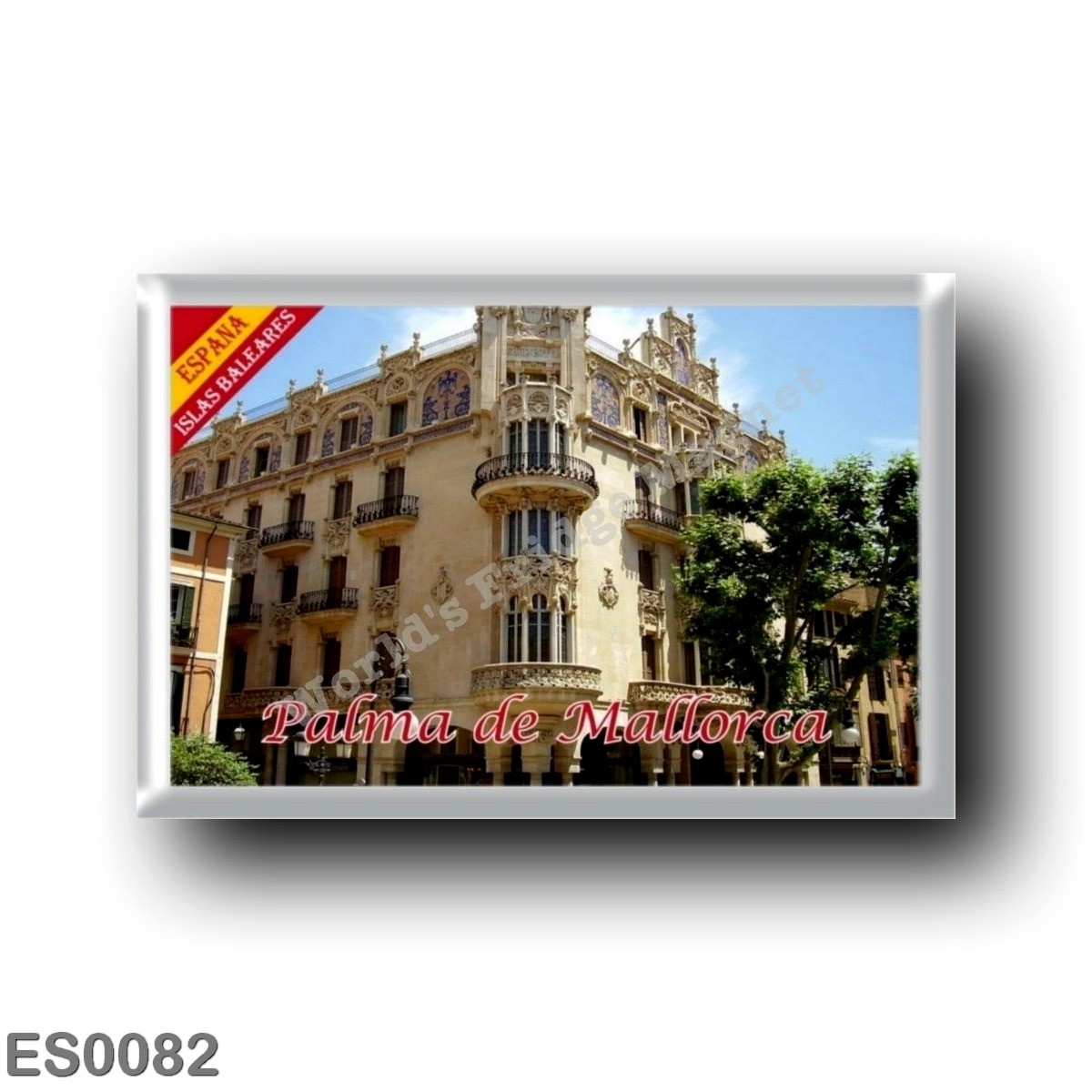 Es Majorca Palma Gran Hotel World S Fridge Magnet