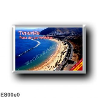 ES00e0 Europe - Spain - Canary Islands - Tenerife - Playa de Las Teresitas