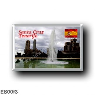 ES00f3 Europe - Spain - Canary Islands - Tenerife - Santa Cruz - Plaza de Espana