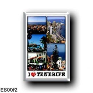 ES00f2 Europe - Spain - Canary Islands - Tenerife - Puerto de la Cruz - I Love