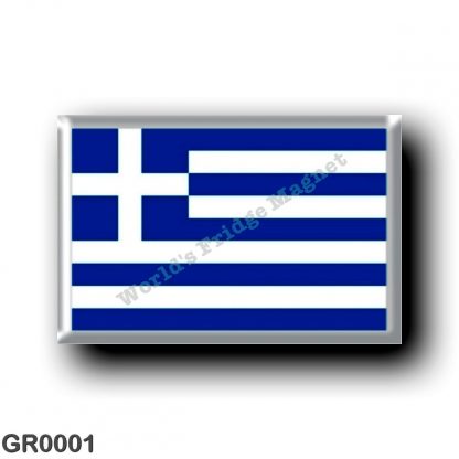 GR0001 Europe - Greece - Greek flag