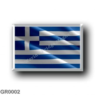 GR0002 Europe - Greece - Greek flag - waving