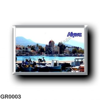 GR0003 Europe - Greece - Aegina - Port