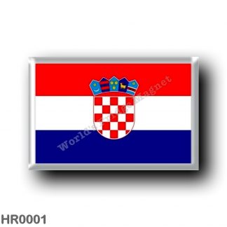 HR0001 Europe - Croatia - Croatian flag