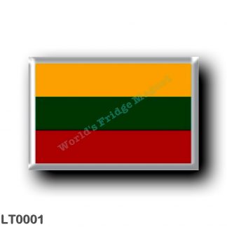 LT0001 Europe - Lithuania - Lithuanian flag