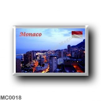 MC0018 Europe - Monaco - by night