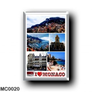 MC0020 Europe - Monaco - I Love